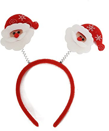 Serre-tête de Noël en forme de bonhomme de neige - pour un mariage ou une fête
