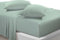 Extra Deep 40cm Fitted Sheets Easy Care Polycotton Cotton Rich Deep Fitted Bed Sheets (Super King, Duck Egg)