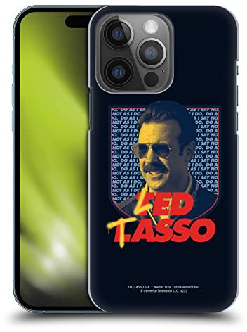 Head Case Designs Offizielle Ted Lasso Ted Grafik für Staffel 2 Harte Rueckseiten Handyhülle Hülle Huelle kompatibel mit Apple iPhone 14 Pro