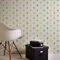 BRICOFLOR Geometrisch Tapete | Nordische Tapete geometrisch | Grafische Tapete mit skandinavischem Muster in Weiß und Blau | Moderne Vliestapete für Wohnzimmer und Schlafzimmer