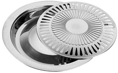SOSSEG Barbecue Grill Barbecue all'aperto Senza Fumo Grill Pan Gas Famiglia Antiaderente Fornello a Gas Piastra BBQ Barbecue Tool