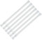 TSKDKIT Bastone per Tenda Estensibile, 6 pcs Bastoni per Tende a Pressione Fissaggio Senza Trapano 18-28cm, Bacchette per Tende per Armadio, Bagno o Soggiorno da Camera