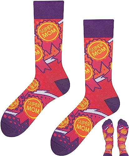 TODO Chaussettes femme et homme Colors Fancy Funny avec un motif rigolo et multicolore