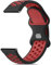 Vancle Bracelet montre 22mm 20mm Hommes Femmes, Nouveau bracelet en silicone étanche 22mm 20mm Accessoires Smartwatch Deux couleurs Bracelets respirants pour hommes Femmes