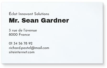 50 bis 5000 Individuelle Visitenkarten Classic - UTTSCHEID (3)