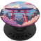 Anime Lofi Japanische Landschaft Mount Fuji Torii Gate PopSockets Klebender PopGrip