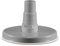 Paradies Pool Saugplatte grau inklusive Dichtung für Skimmer, Ø ca. 16 cm, zum Anschluss von 32/38 mm Poolschlauch, Bodensauger Anschlussplatte
