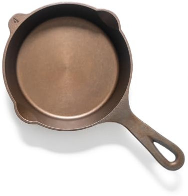 Lancaster Cast Iron No. 4 Skillet - 7 skillet for eggs, desserts, sides, and more - Made in the USA