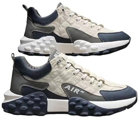 Vuevo | Ortho-Wolfgang Atmungsaktive, rutschfeste, verschleißfeste, leichte Sport-Laufschuhe für Männer
