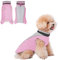JULY'S SONG Hundejacke Fleece gefüttert Hundemantel Ärmellose Baumwolle Mit Brustgurt Gurt Reflektierende Streifen Design Warme Hunde Bekleidung für Winter Herbst