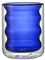 Uclac Tazza in vetro a doppia parete, bicchieri da caffè ghiacciati a bolle, bicchieri creativi in diversi colori, per tè freddo, succo, birra e cocktail