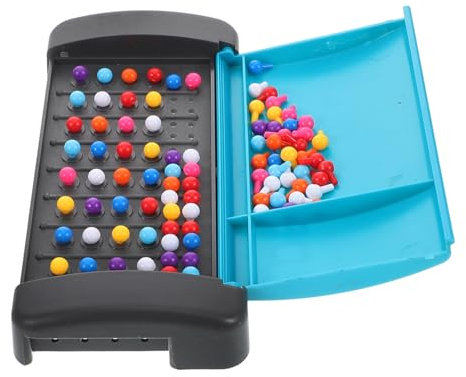 Garneck 1 Satz Lernspielzeug für Eltern und Farbe Gehirn bunt pädagogisches Familienbrettspiel Familienfreundlich Codewortspiel Codenamen-Spiel Plastik