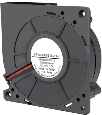 1pc 12V 120mm Large Fan 120mmx32mm Brushless Blower Cooling Fan 12Volt 12032 120x32mm for Industrial Portable
