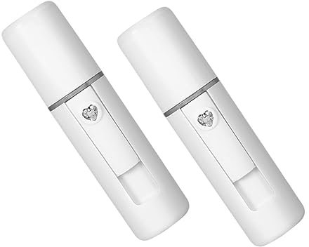 HONITANO Lot De 2 Vaporisateurs Hydratants Et Rafraîchissants Pour Le Visage Appareil De Vaporisation Pour Le Visage Vaporisateur D'Humidité Identification Du Visage Brumisateur