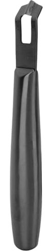 Zitronenschale Peeler, Edelstahl Zester Peeler, Mini Lemon Twist Tool, Zitrus -Werkzeug Orange Zester Werkzeug, Zitrusschäler für Cocktails (BLACK)