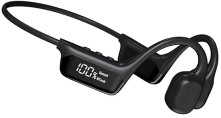 Fangxuee S10 Bluetooth 5.4 Bone Conduction Wireless Headphones 30 Meters Depth IPX8 Waterproof Swimming Headsets 32GB MP3 Player