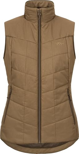Blaser Eve Damen Insulation Weste | Outdoor-Weste mit leichter Polyester-Füllung | Wasserabweisend & atmungsaktiv | Farbe: Braun | Größen 42