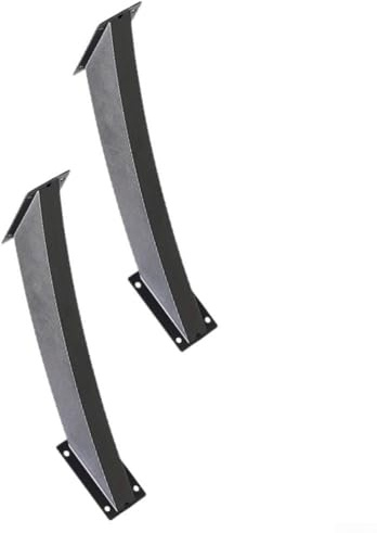 Lot de 2 supports d'angle robustes pour structures extérieures, pavillons, terrasses et porches avec construction en fer