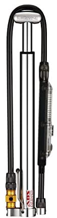 LEZYNE Minipumpe CNC Micro Floor Drive Digital HPG, Silber-glänzend 160PSI, 30, 0cm, 1-MP-MFDR-V206HPDG, 30,0cm
