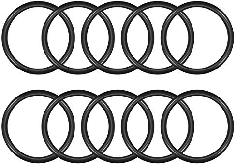 sourcing map 10Stk.Nitrilkautschuk O-Ringe 50 mm AD 42 mm ID 4 mm Breite metrische Dichtung