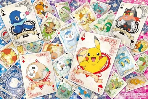 ensky Jigsaw Puzzle Magical Piece Jigsaw Pokemon Trump Card Art 1000pcs