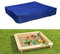 180x180x20cm Sandkastenplane Abdeckung Blau für Sandkasten Abdeckplane Sandkastenabdeckung Plane