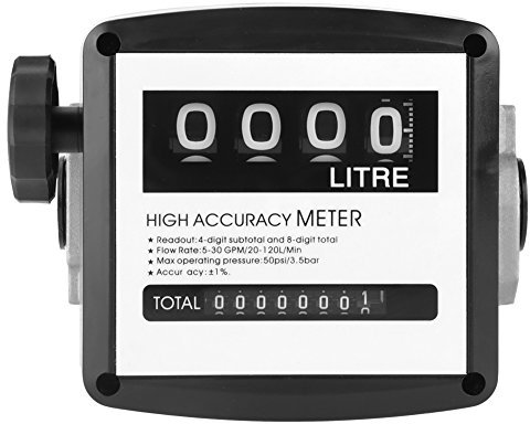 Mechanical Fuel oil Flow Meter, Digital Diesel Flow Meter Diesel Flow Meter, High Accuracy 1 Inch 4 Digital Gas Fuel Oil Counter Gauge