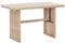 vidaXL Gartentisch Esstisch Terrassentisch Balkontisch Tisch Gartenmöbel Rattantisch Outdoor Garten Beige 110x60x67cm Poly Rattan Stahl