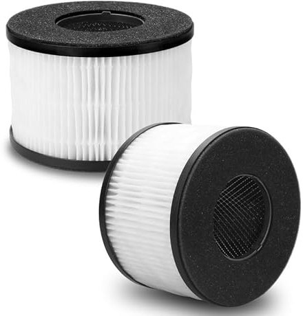 Smilyan BS-03 True HEPA Ersatzfilter für Partu BS-03 Luftreiniger Part U und Part X, 2 Stück 3-in-1 HEPA Luftfilter Ersatzfilter