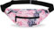 MAXTOP Sac Banane Homme Femme Sac Banane Unisexe avec Prise Casque et Poches à 4 Fermetures à glissière Ceinture réglable pour la randonnée d'entraînement en Plein air