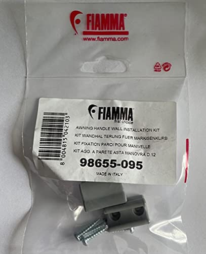 coverandcarry Fiamma Winder Handle Fixing Clips Small - Grey - 98655-095