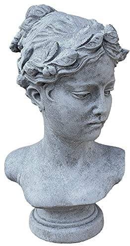 stoneandstyle Steinskulptur Büste Aphrodíte Frau frostfest Steinfigur
