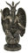 Veronese Design Baphomet Statue aus Kunstharz, 26 cm hoch, Bronze-Finish