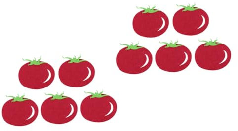 OSALADI 10 Stk Entfernbare Wandaufkleber Aufkleber Für Obst Und Gemüse Tomate Wandtattoo Obst Und Aufkleber Wandtattoos Für Die Küche Aufkleber Für Kühlschränke Schmücken Kind Karikatur