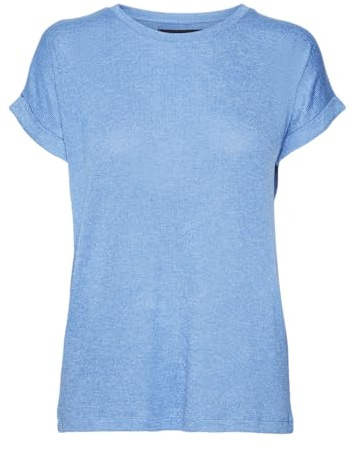 VERO MODA Damen Vmbrianna Ss O-Neck Pullover Boo Rep Vmbrianna Ss O-Neck Pullover Boo Rep (1er Pack)