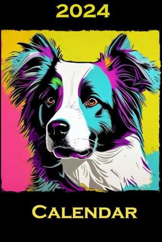 Border Collie Daily 2024 Calendar: Organize your days with the great calendar