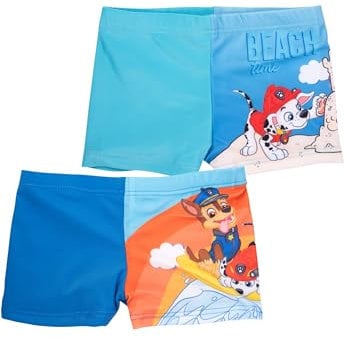 United Labels Paw Patrol - Bañador para niño (2 unidades), color azul, azul, 122-128