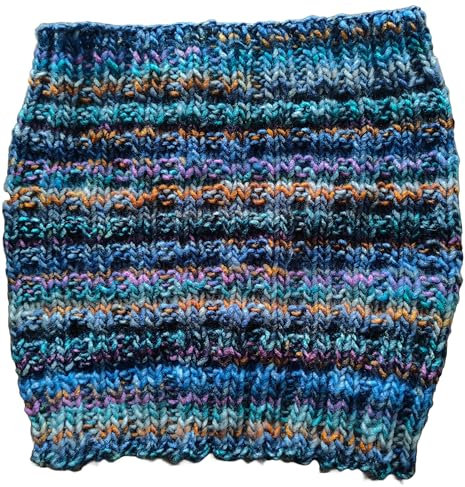 Wollschal Loop Schal Schlauchschal handgestrickt Schlauchschal Loopschal Rundschal Cowl gestrickt