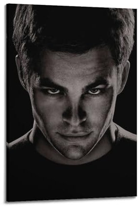 Zamou Star Trek Leinwand-Poster, Wandkunst, dekoratives Wohnzimmer-Poster, Schlafzimmer-Poster, 20 x 30 cm, Rahmenstil