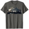 Alpen Berge im Wald mit Bäumen Natur die Berge T-Shirt