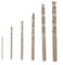 6pcs M35 Cobalto HSS Broca Set 1-6mm Grado Profesional Metal Herramientas de Perforación para Acero Inoxidable Hierro Aluminio