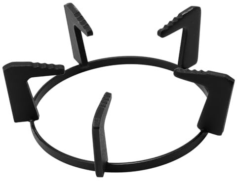 Alipis Grille De Cuisson À En Fonte Épaissie Accessoires Pour Cuisinière À Wok Pour Un Chauffage Uniforme Installation Facile