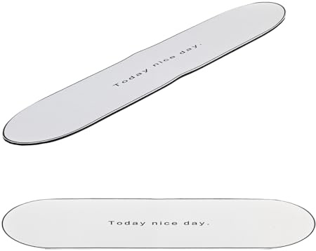 Sink Tap Mat 10x60 cm 2-Pack - Absorbent Faucet Countertop Pad with Leather Surface & Non-Slip Base - Kitchen Sink Splash Guard for Bathroom & Kitchen Use