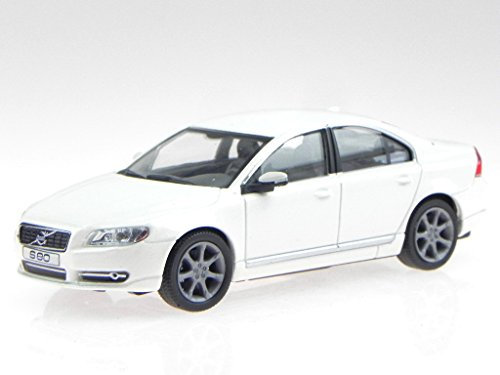 Cararama Volvo S80 S 80 Weiss Modellauto 1:43