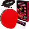 Idoraz Ping Pong Paddle Profi Schläger - Tischtennisschläger mit Tragetasche - ITTF zugelassenes Gummi für Turnierspiele - Bestes Tischtennis-Paddel