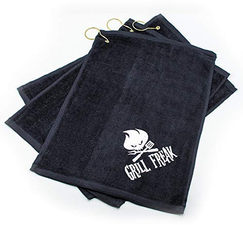Grill Freak Grillhandtuch, 27,9 x 27,9 cm, 3 Stück