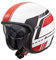 Premier HELM VINTAGE BL 8 BM,WEISS/ROT/SCHWARZ,XS