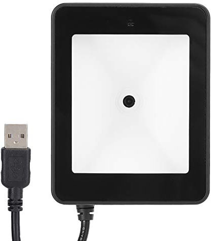 Barcode-Scanner, Desktop-Barcode-Scanner QR-Code-Scan-Plattform Supermarkt Mobile Payment YHD-9800 für gedruckte Barcodes, Warencodes, Bildschirm-Barcodes(YHD-9800)