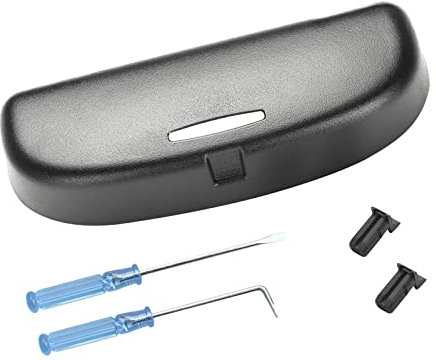 RUIYA Sonnenbrillenhalter Auto Kompatibel mit BMW X1 X3 X5 X7 1er 3er 5er 7er 2010-2024, Brillenetui Auto Aufbewahrungsbox Organizer Auto Glasses Case Holder Brillenetui Auto Sonnenbrille Brillenetui