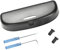 RUIYA Sonnenbrillenhalter Auto Kompatibel mit BMW X1 X3 X5 X7 1er 3er 5er 7er 2010-2024, Brillenetui Auto Aufbewahrungsbox Organizer Auto Glasses Case Holder Brillenetui Auto Sonnenbrille Brillenetui